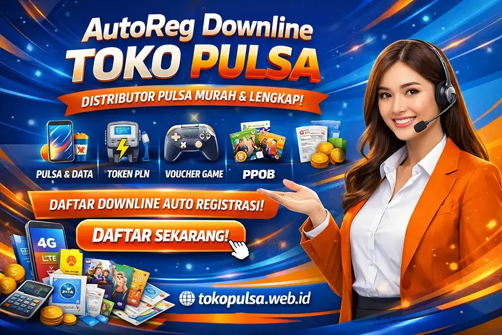 Fitur autoreg downline pulsa Toko Pulsa