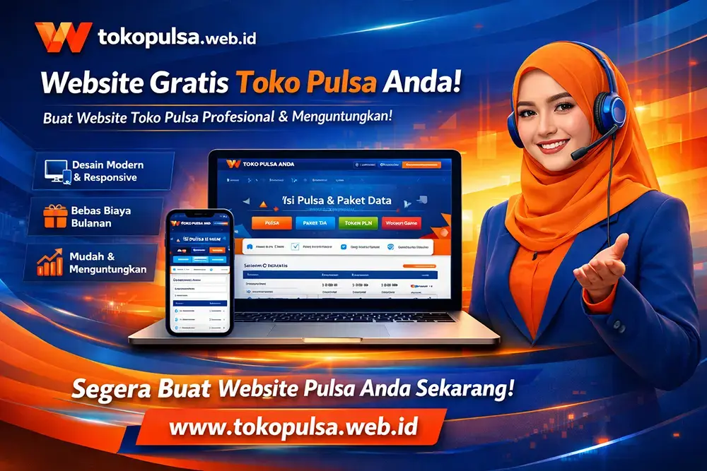 Web replika Toko Pulsa