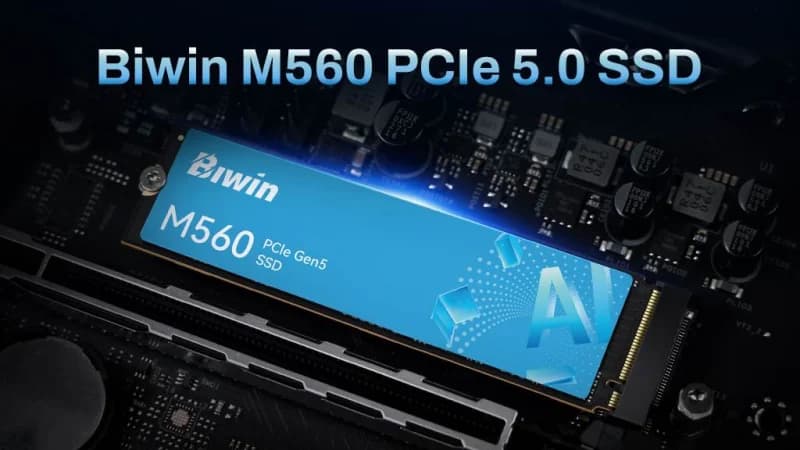 SSD Biwin M560 PCIe 5.0: Keseimbangan Sempurna untuk Penyimpanan Generasi Terbaru