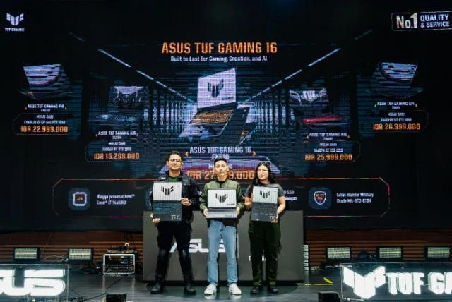 TUF Gaming Lawan Lagi: ASUS Rilis FX610, Laptop Gaming 16 Inch Tangguh dengan Harga Segini!