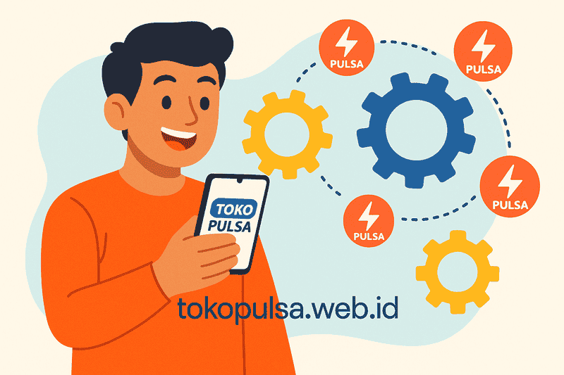 Tutorial Isi Pulsa Otomatis di Toko Pulsa 24 Jam