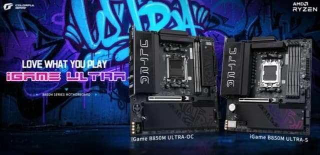 Motherboard Micro-ATX iGame B850M ULTRA Resmi Meluncur! Warna-warni Makin Cetar!